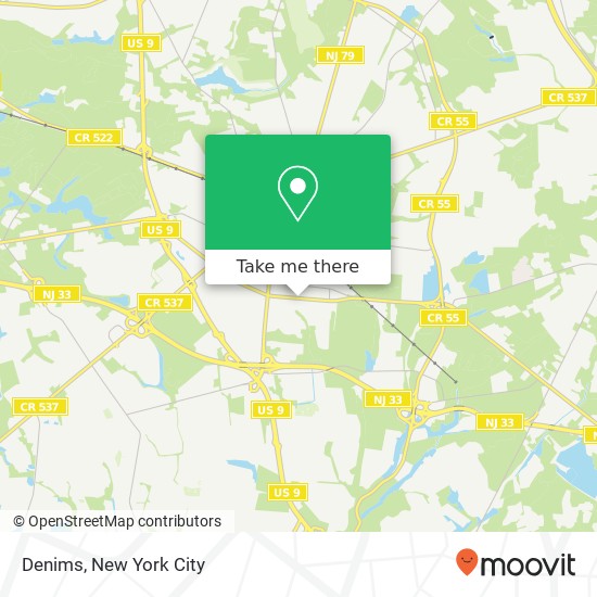 Denims map