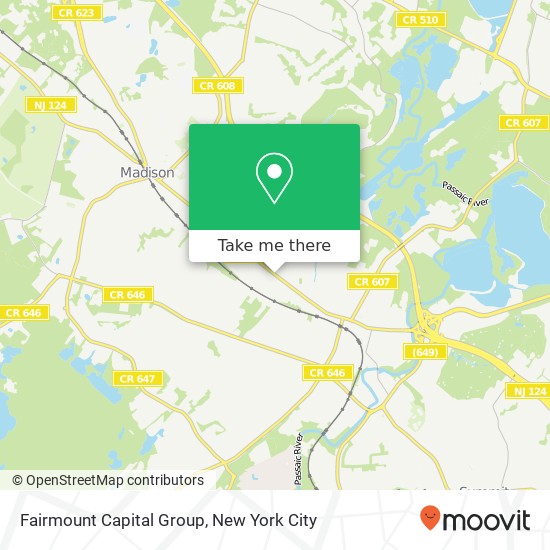 Mapa de Fairmount Capital Group
