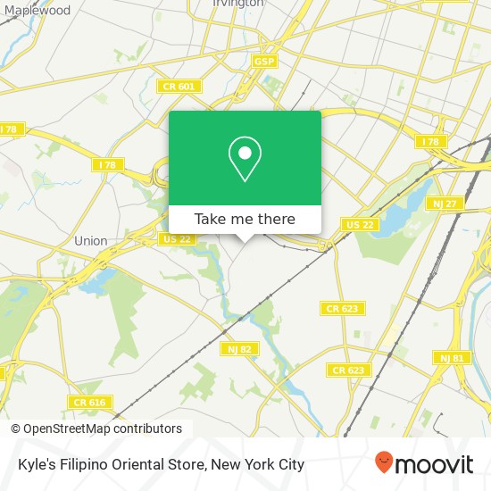 Kyle's Filipino Oriental Store map