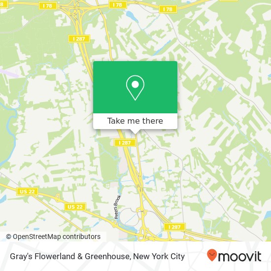 Mapa de Gray's Flowerland & Greenhouse