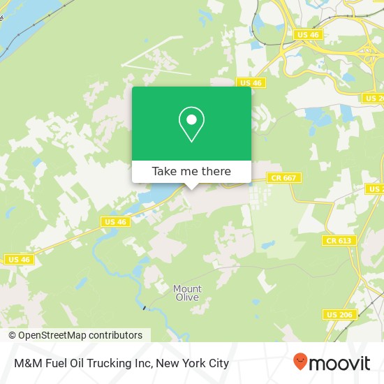 Mapa de M&M Fuel Oil Trucking Inc