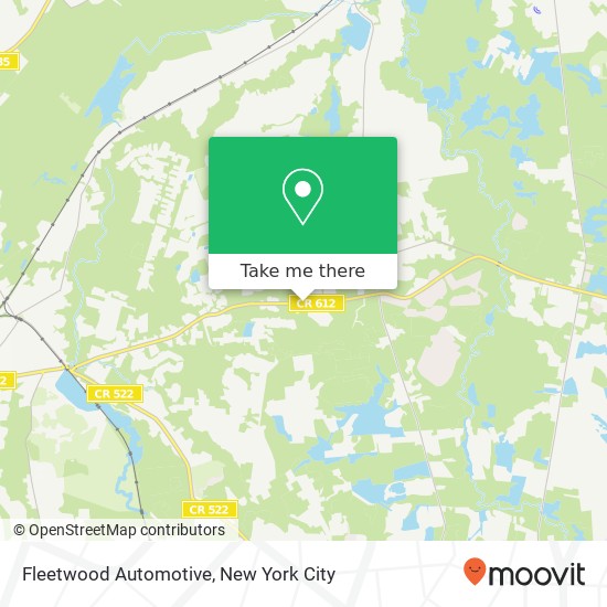 Fleetwood Automotive map