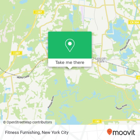 Fitness Furnishing map