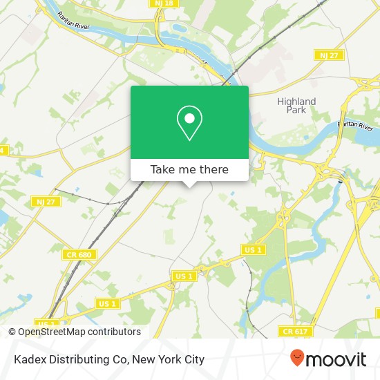 Mapa de Kadex Distributing Co