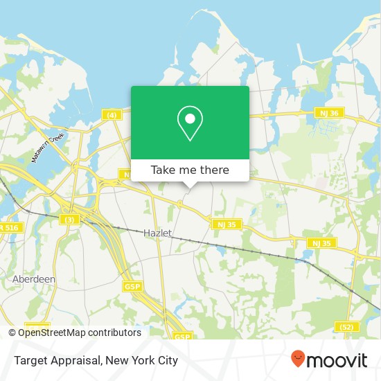 Mapa de Target Appraisal