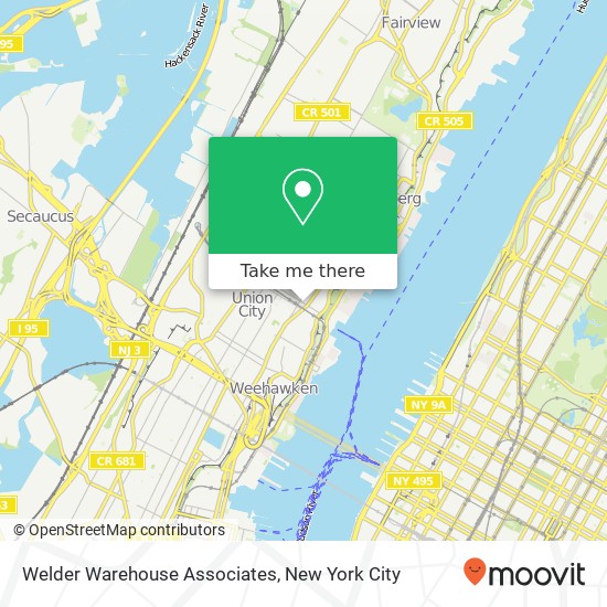Mapa de Welder Warehouse Associates