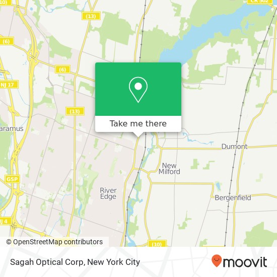 Sagah Optical Corp map