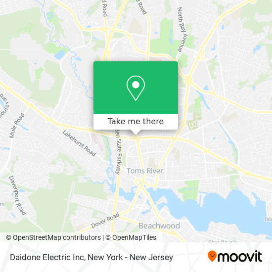 Mapa de Daidone Electric Inc