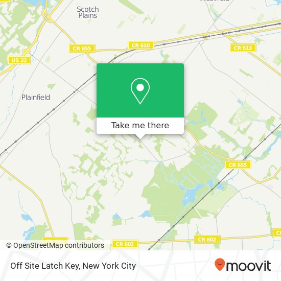 Mapa de Off Site Latch Key