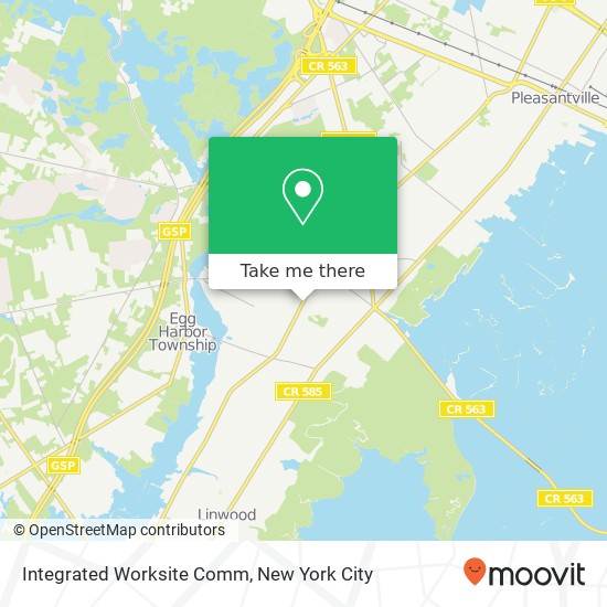 Integrated Worksite Comm map