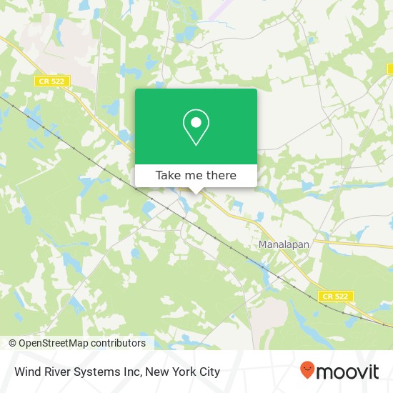 Wind River Systems Inc map