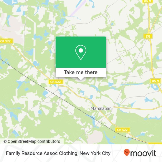 Family Resource Assoc Clothing map
