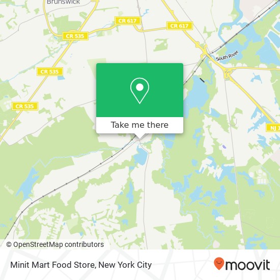Mapa de Minit Mart Food Store