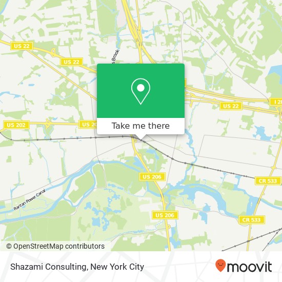 Shazami Consulting map