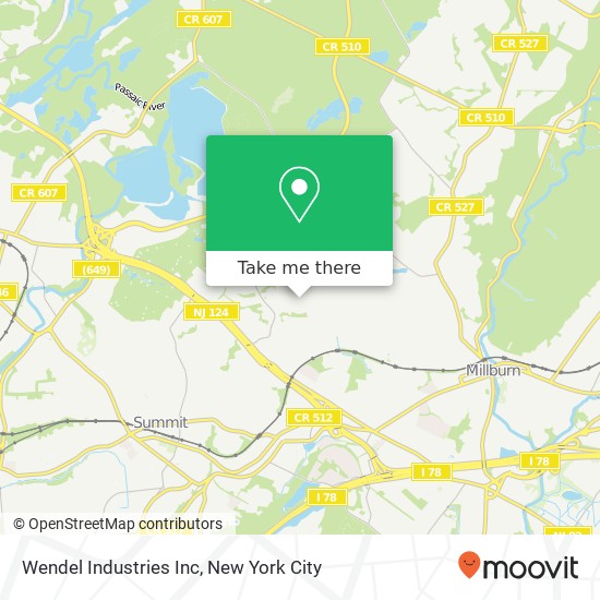 Wendel Industries Inc map