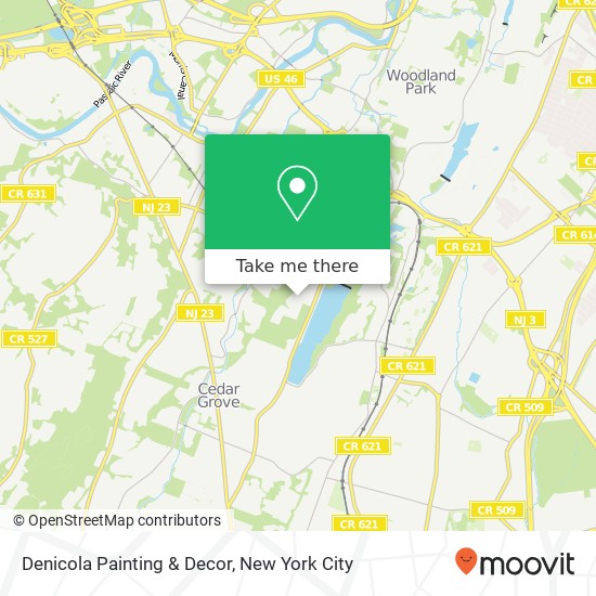 Mapa de Denicola Painting & Decor
