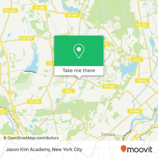 Mapa de Jason Kim Academy