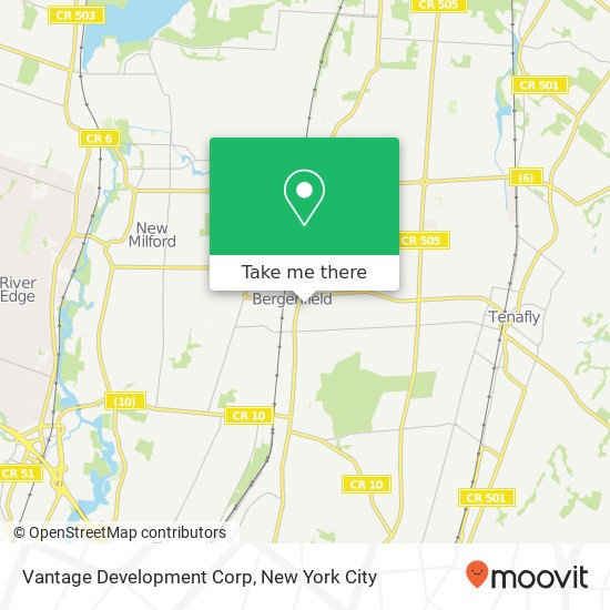 Mapa de Vantage Development Corp