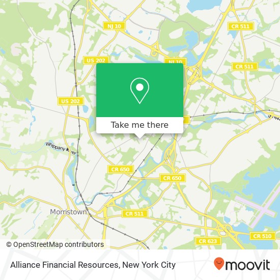 Mapa de Alliance Financial Resources