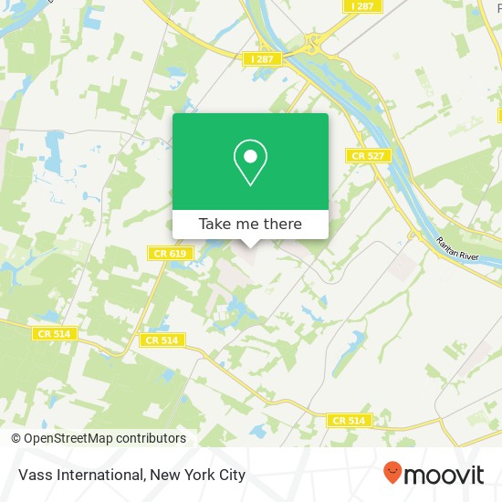 Vass International map