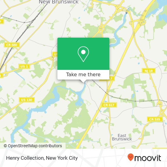 Mapa de Henry Collection