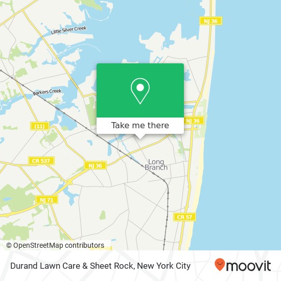 Durand Lawn Care & Sheet Rock map