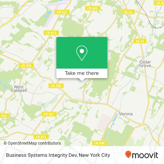 Mapa de Business Systems Integrity Dev