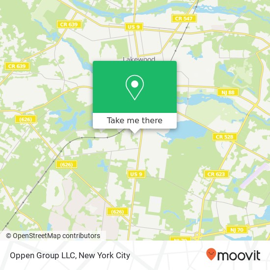 Oppen Group LLC map