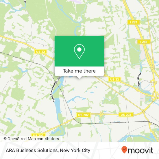 ARA Business Solutions map
