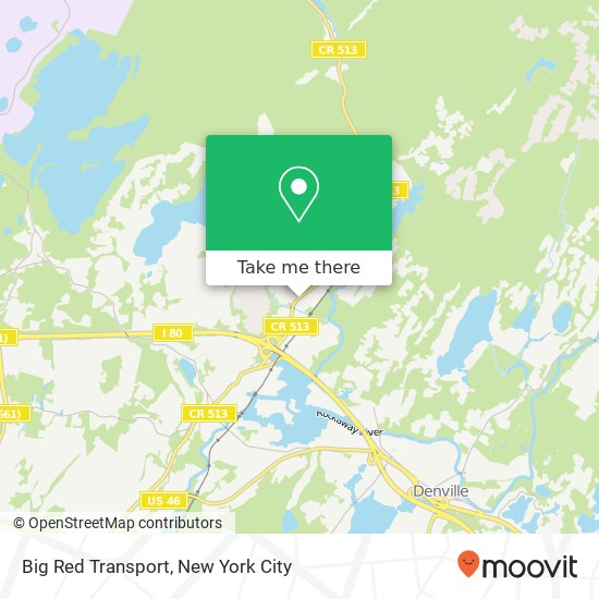 Mapa de Big Red Transport