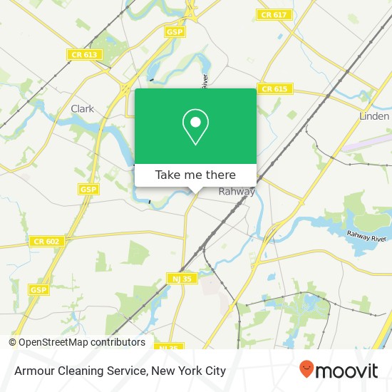 Armour Cleaning Service map