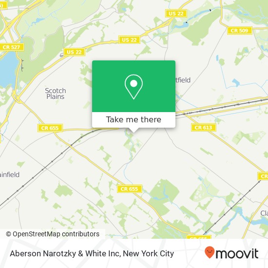 Aberson Narotzky & White Inc map