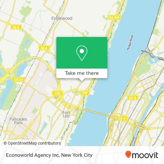 Econoworld Agency Inc map