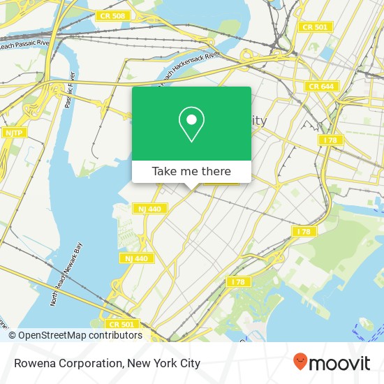 Rowena Corporation map