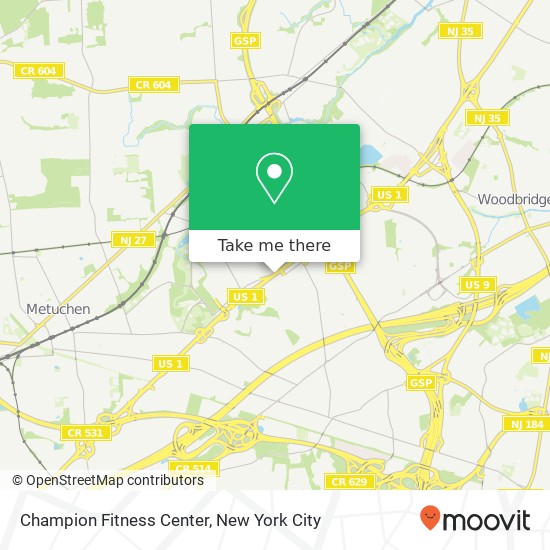 Champion Fitness Center map