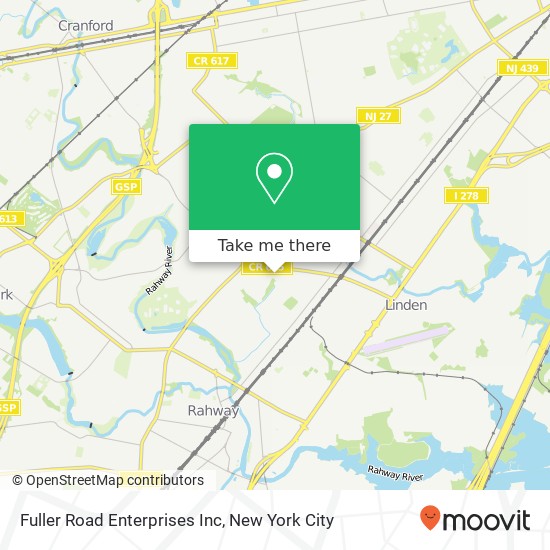 Fuller Road Enterprises Inc map