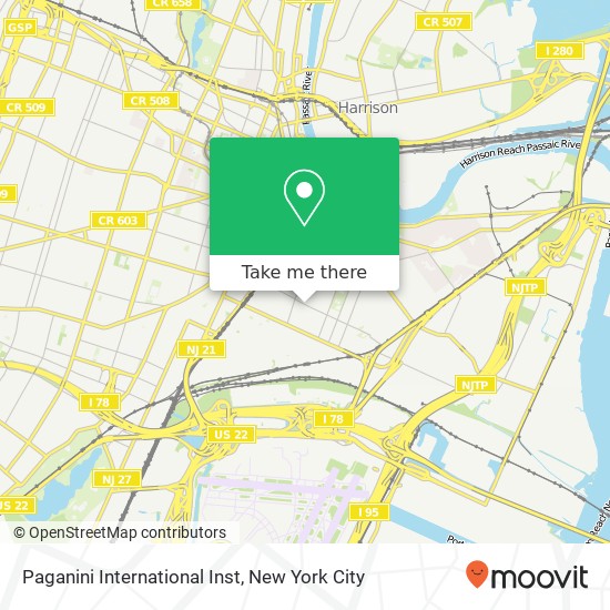 Paganini International Inst map