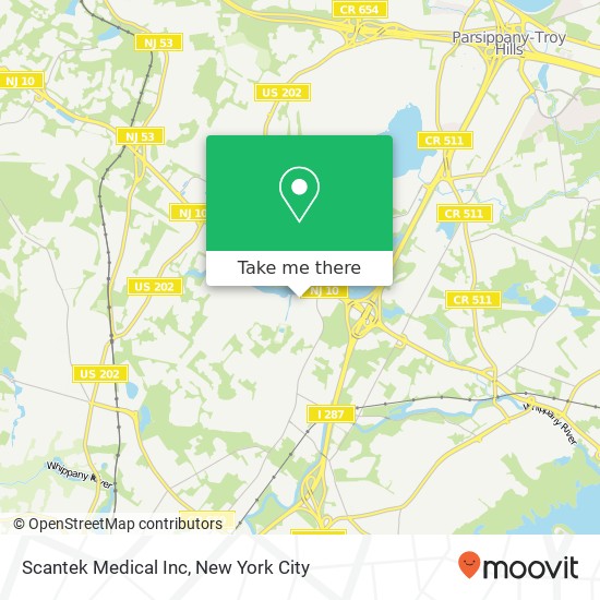 Scantek Medical Inc map