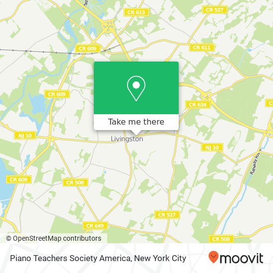 Piano Teachers Society America map