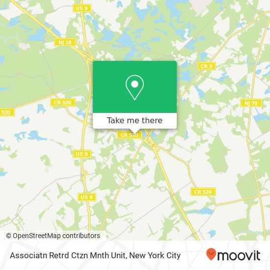 Associatn Retrd Ctzn Mnth Unit map