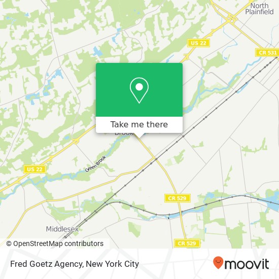 Fred Goetz Agency map