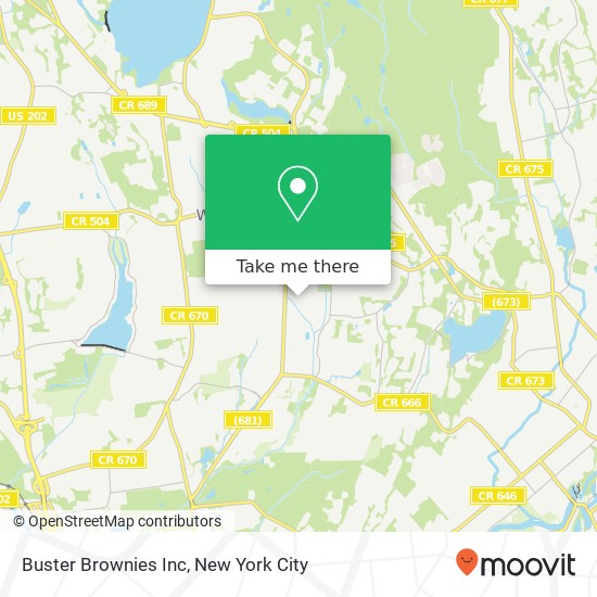 Buster Brownies Inc map