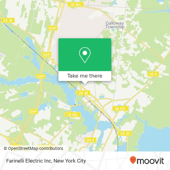 Mapa de Farinelli Electric Inc