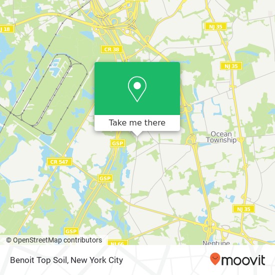 Mapa de Benoit Top Soil