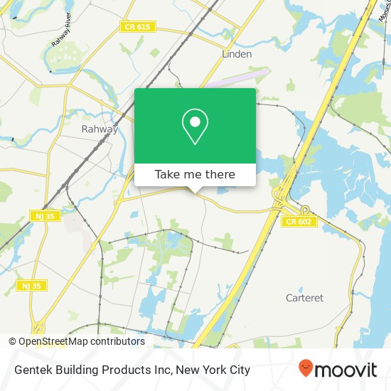 Gentek Building Products Inc map