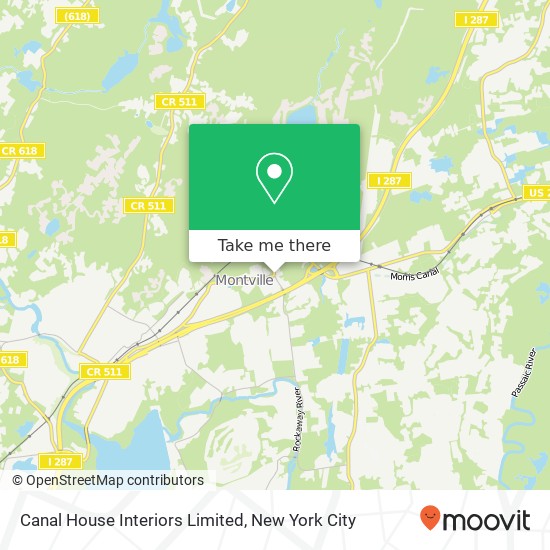 Mapa de Canal House Interiors Limited