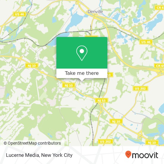 Lucerne Media map