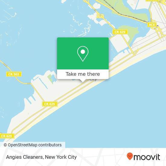 Angies Cleaners map