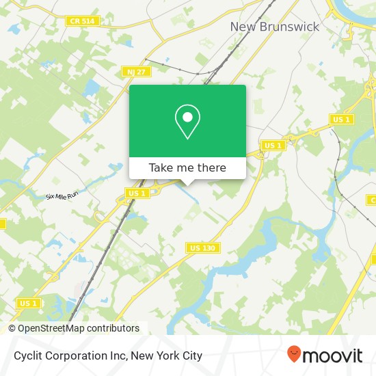 Cyclit Corporation Inc map