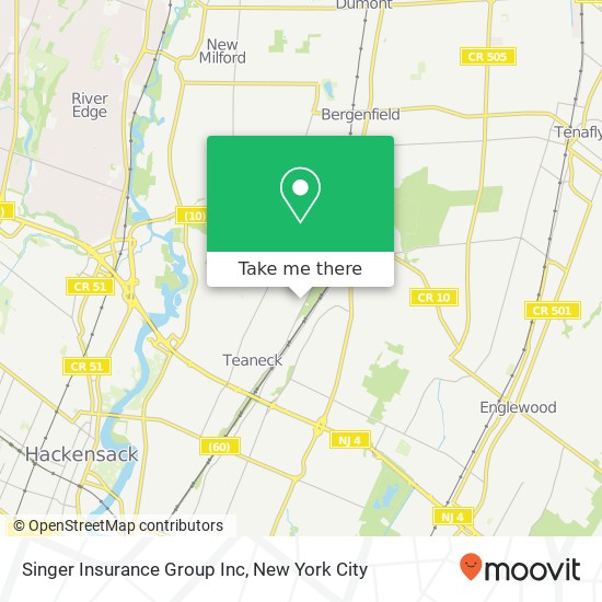 Singer Insurance Group Inc map